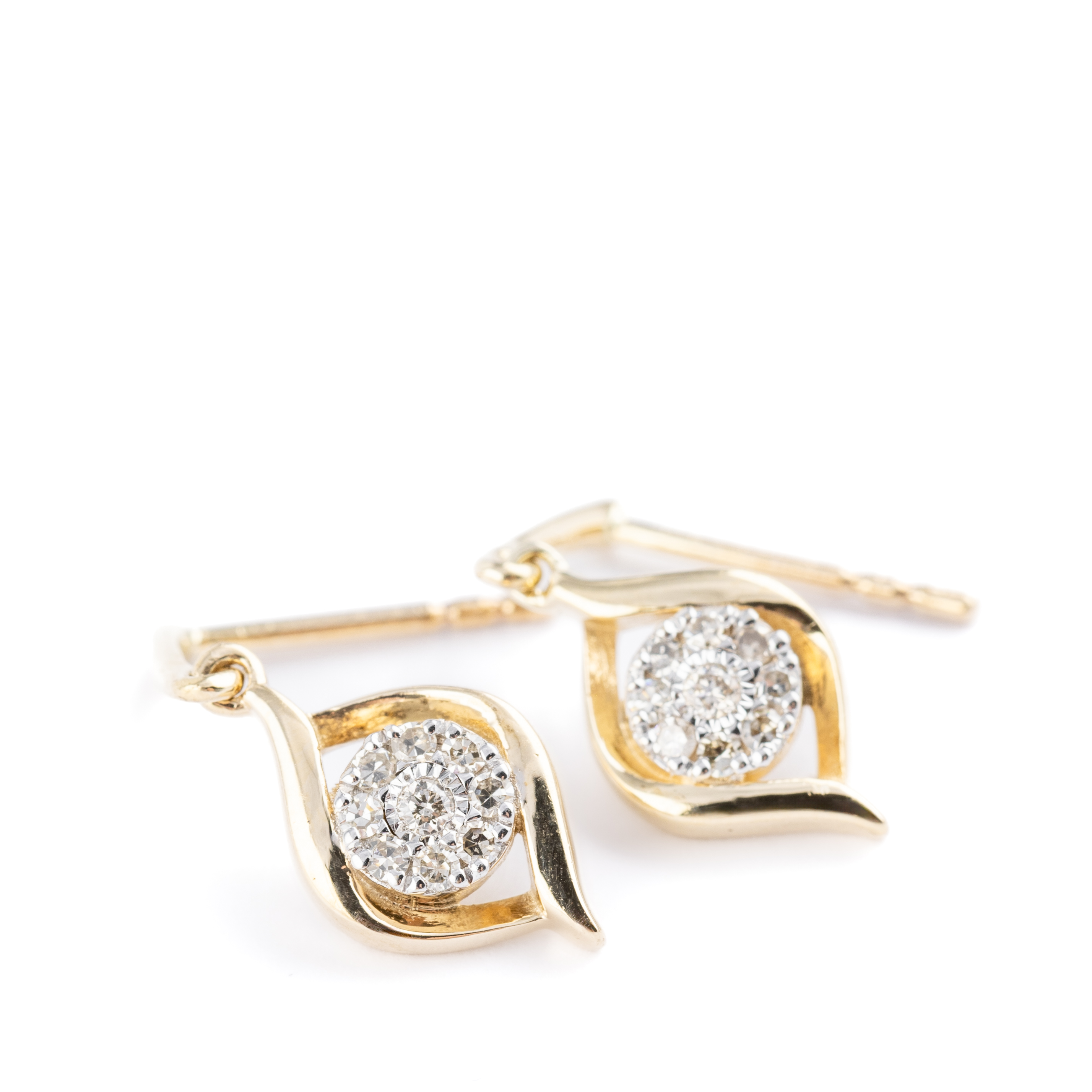 331 · Diamond Earrings 9ct