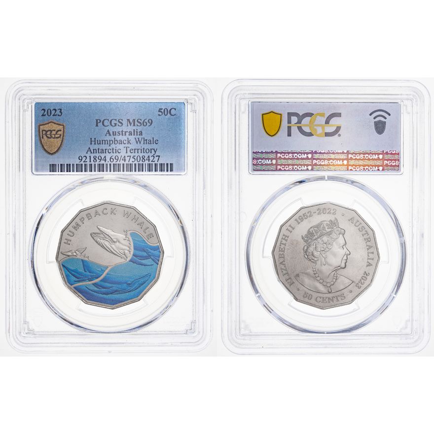 Fifty Cent, 2023, PCGS MS 69