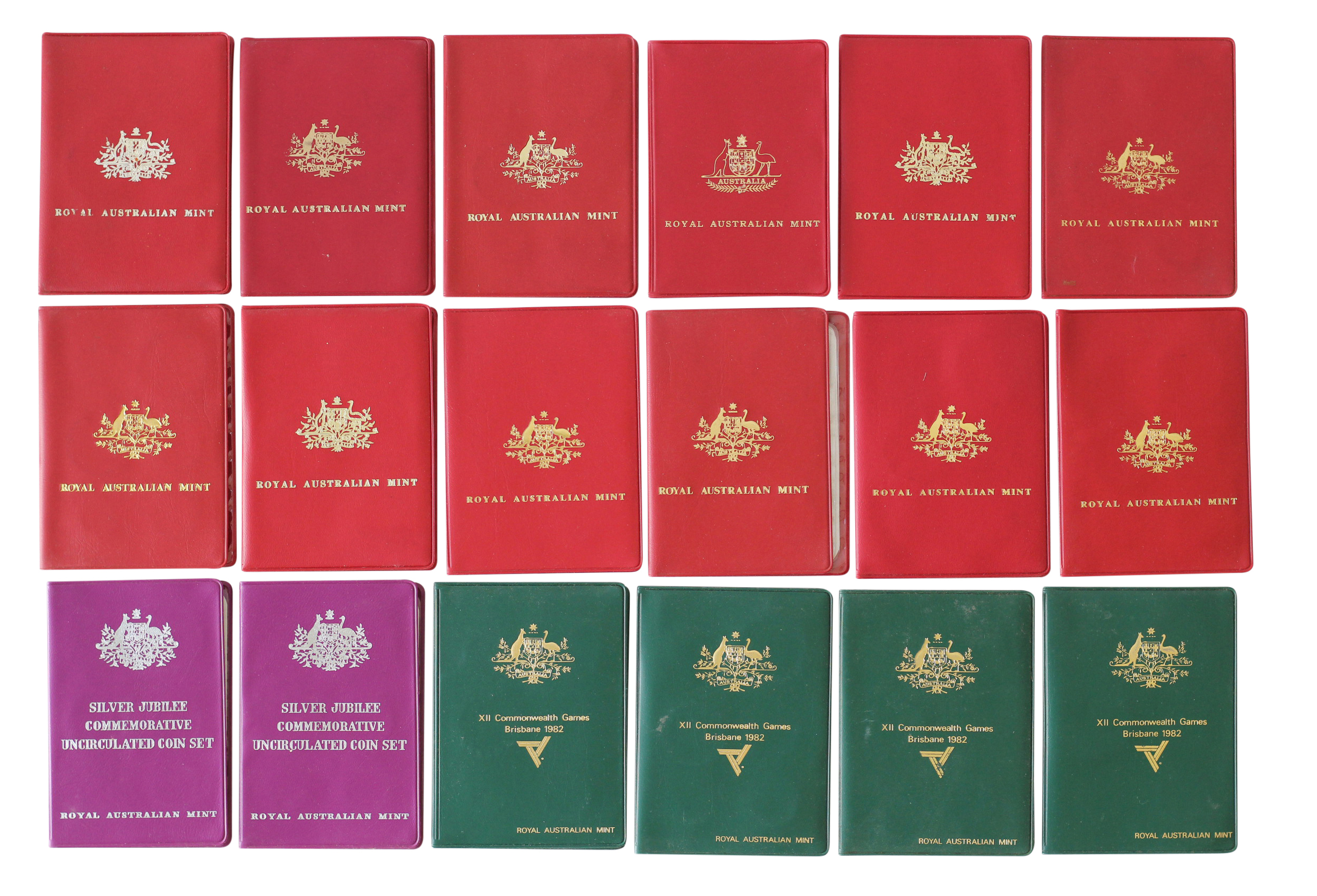 Sets, Mint sets, aUNC
