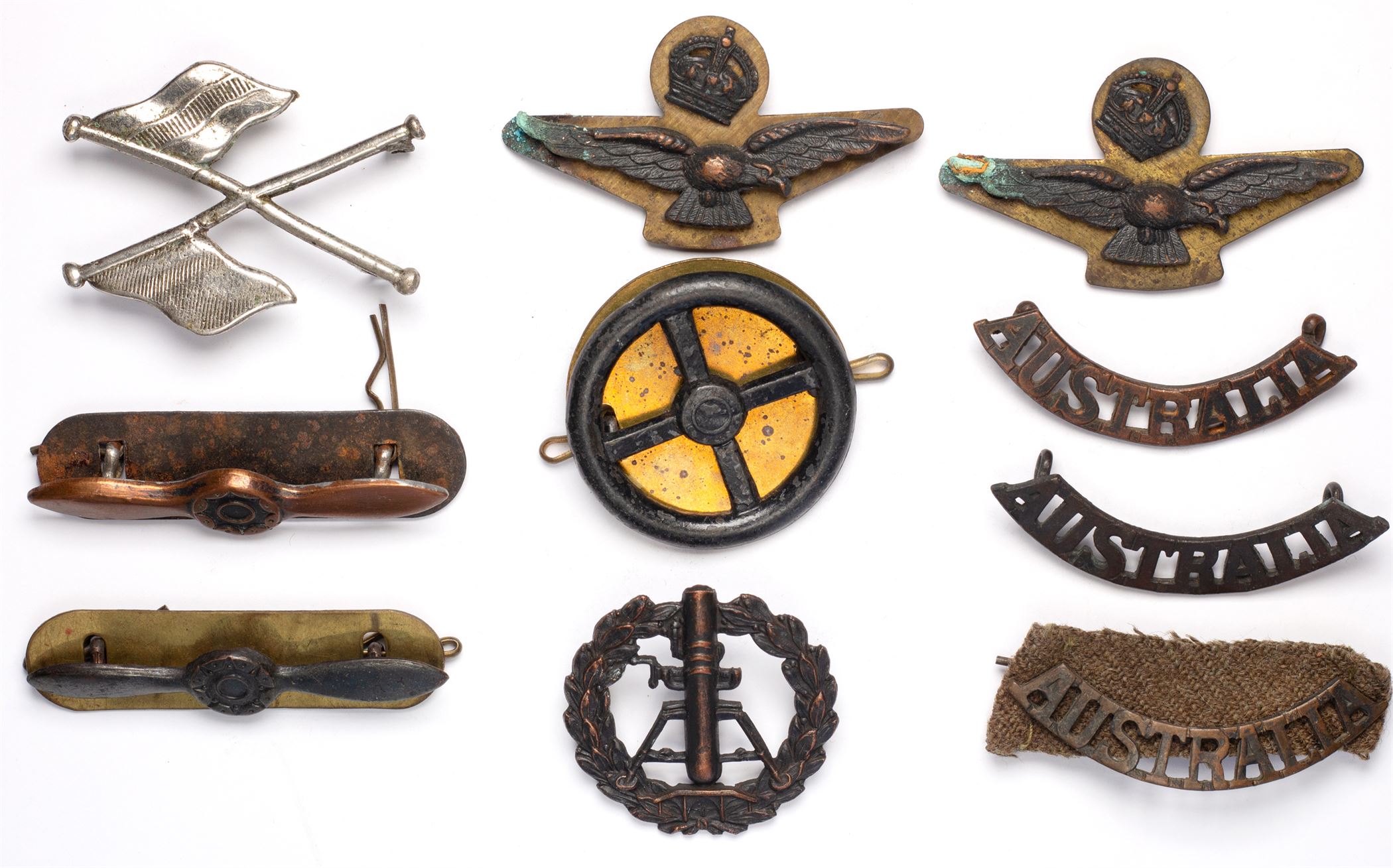Uniforms, Assorted Badges,
