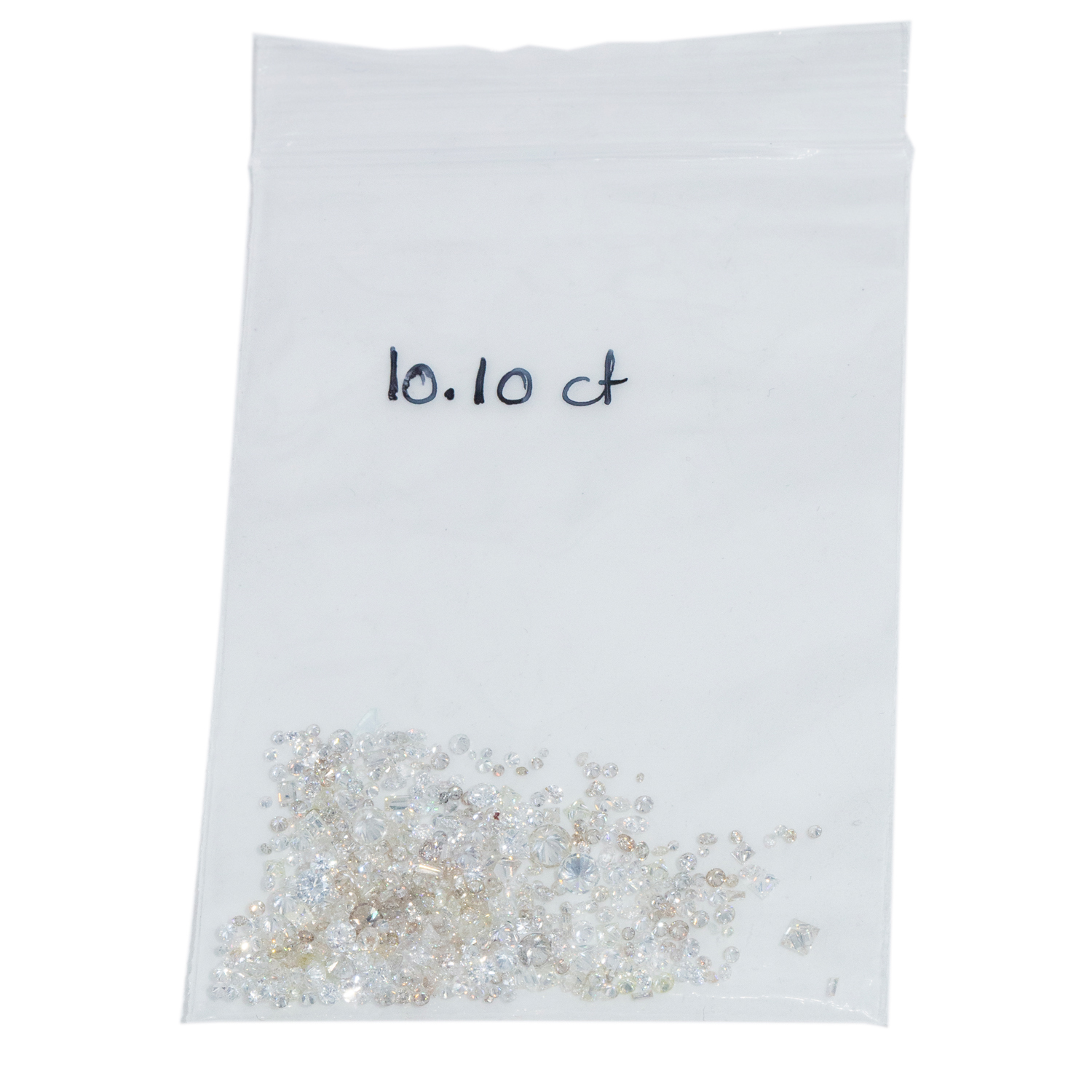 10 Carats Mixed Melee Diamond Parcel