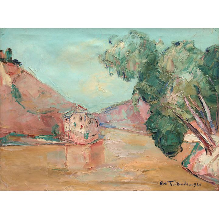 Włodzimierz Terlikowski | Widok na jezioro, 1930