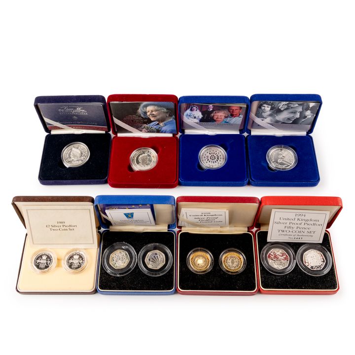 Great Britain, Royal Mint - Royal Issues, Accumulation, 1989 - 2007, FDC