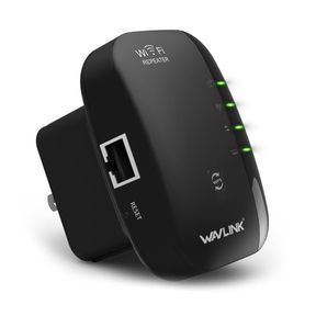 Wireless Network WiFi Signal Booster Amplifier Range Extender Black White | NOT TESTED