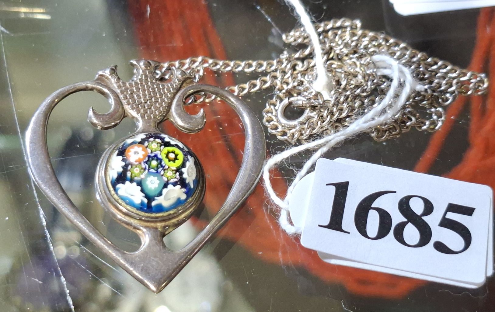 Sterling Silver Pendant And Chain