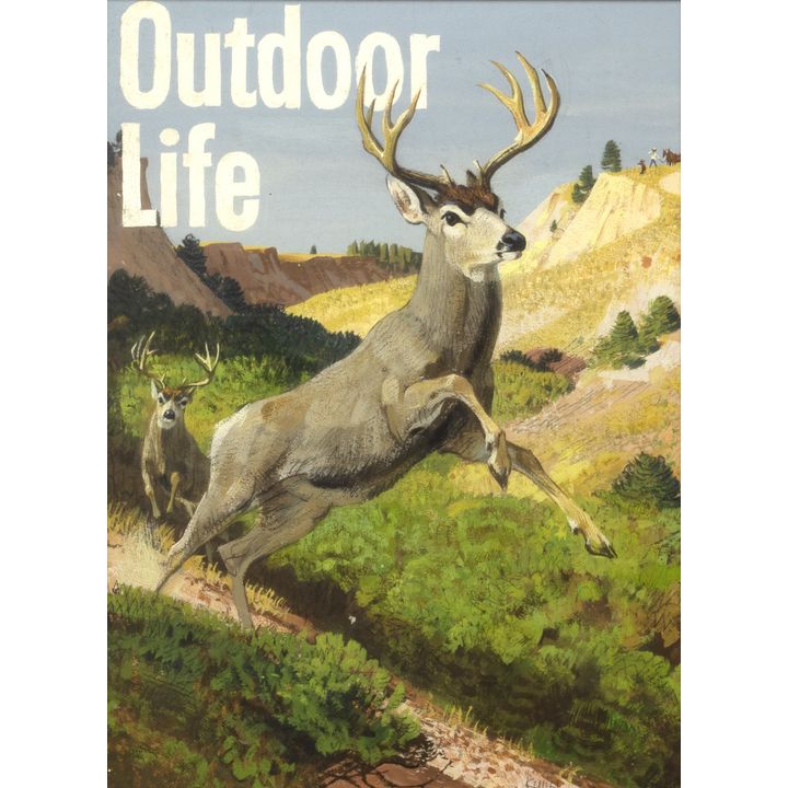 Bob Kuhn (1920-2007), Outdoor Life