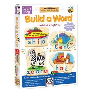 RGS Group Smart Play Build A Word Educational Puzzle|