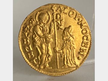 1763-78 1 ZECCHINO ALVISE IV MOCENIGO