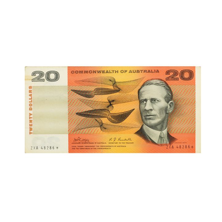 Star Replacement - Phillips/Randall, Twenty Dollar, 1968 VF