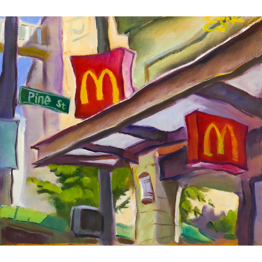 Ethan Jack Harrington 'McD's (Third & Pine)', 2018