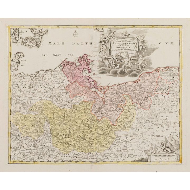 Tabula Marchionatus Brandenburgici et Ducatus Pomeraniae…