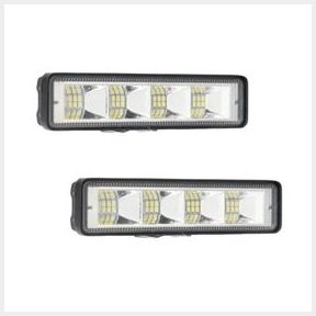 72W LED Bar Light Work Light Offload Lamp BOAT ATV Driving Light | NOT TESTED/REMOTE BATTERY FLAT