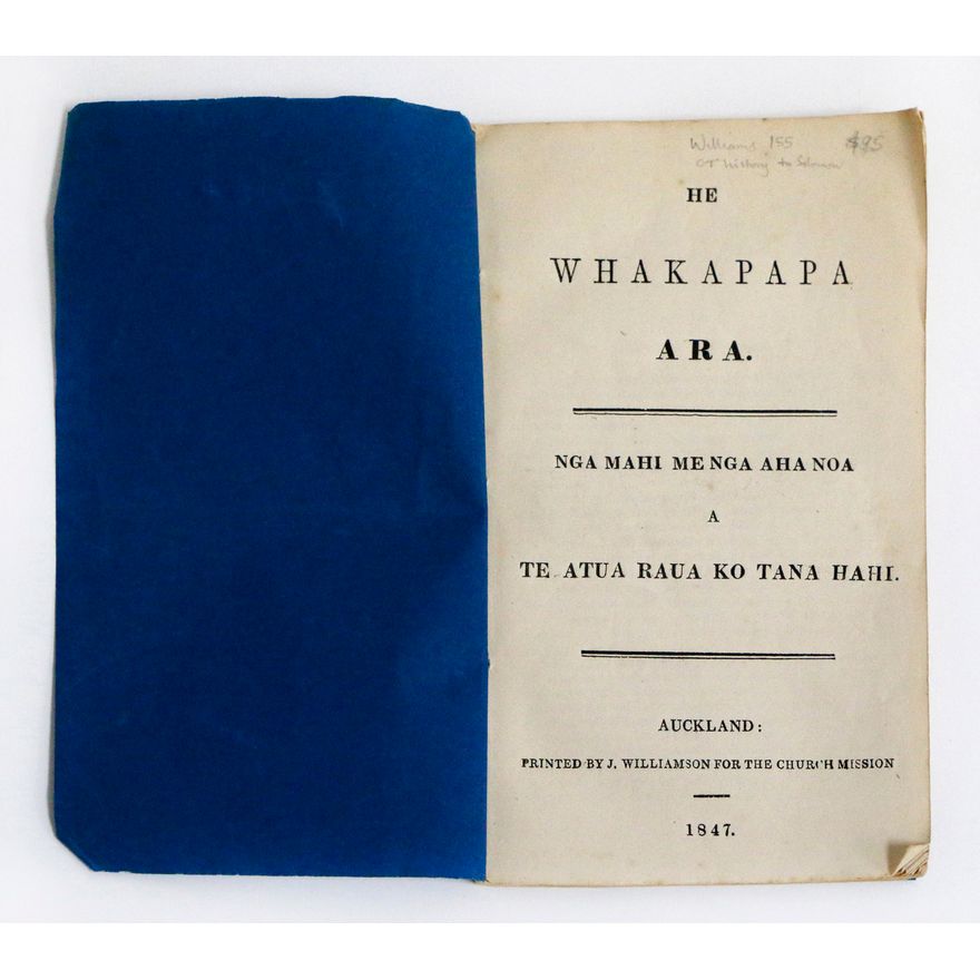 OLD TESTAMENT - He Whakapapa Ara. Nga Mahi me nga aha noa a te Atua raua ko tana Hahi.