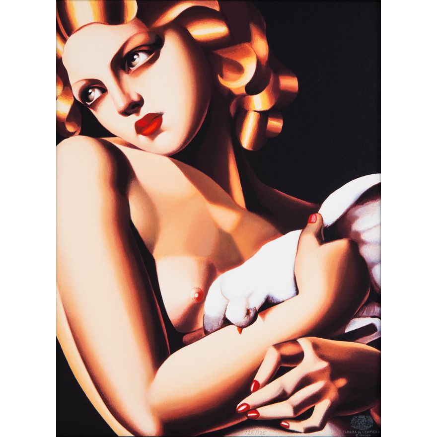Tamara Łempicka | Femme a la Colombe