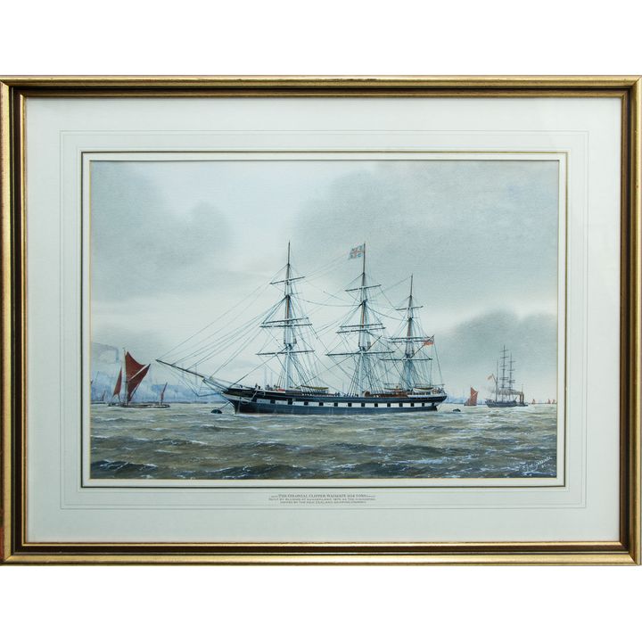 J.H. Gardiner 'The Colonial Clipper Waimate'