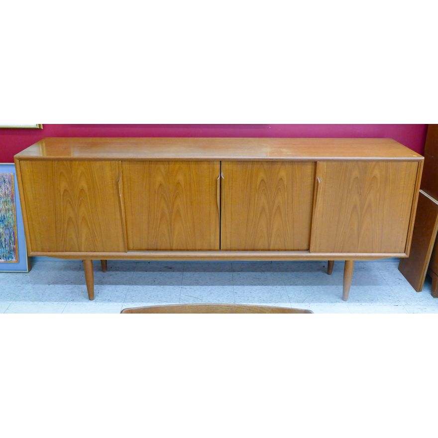 Gunni Omann for Axel Christiansen Danish Teak Credenza