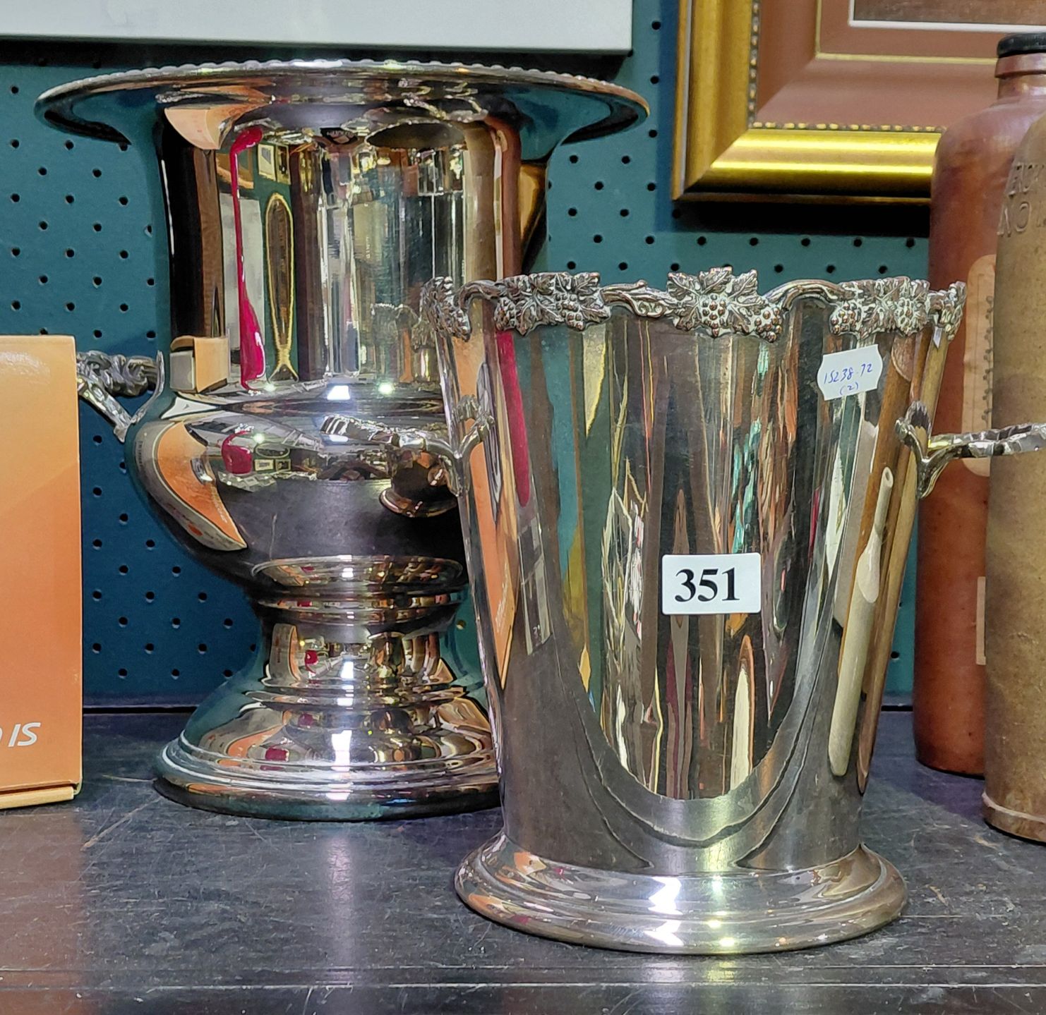 PLATED WINE BUCKETS