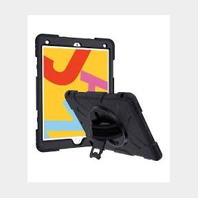 CellTime KingKong Xia Shockproof Rugged Cover for iPad 10.2 inch (9th Gen) - Black - Bar 9900956947552- 51748/10313 AS B1 (S9)