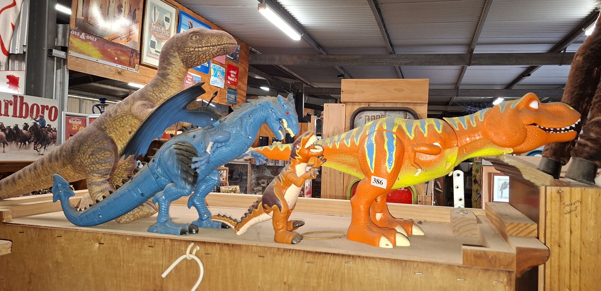 Dinosaurs And Dragon