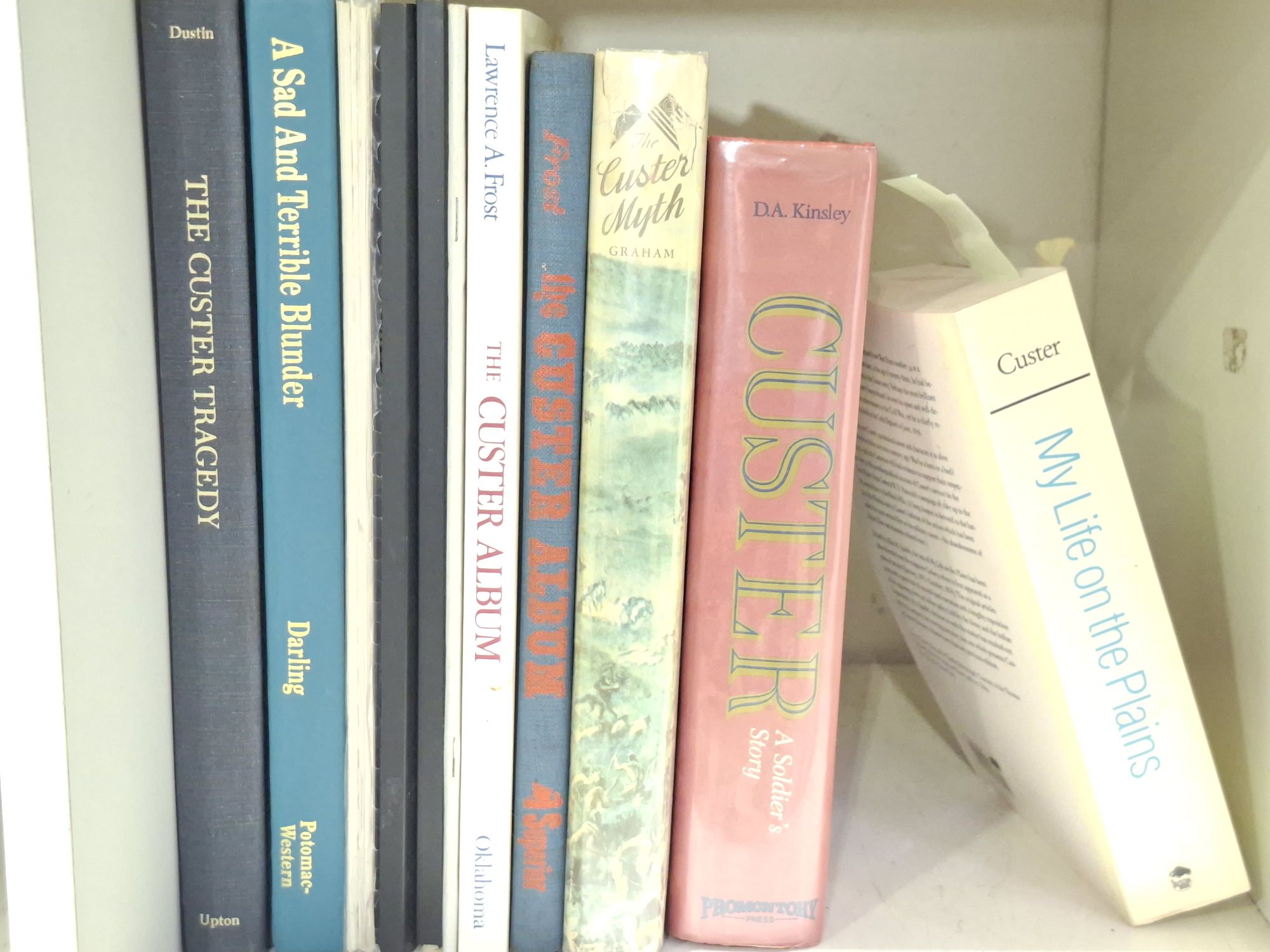 BOOKS - GEORGE CUSTER