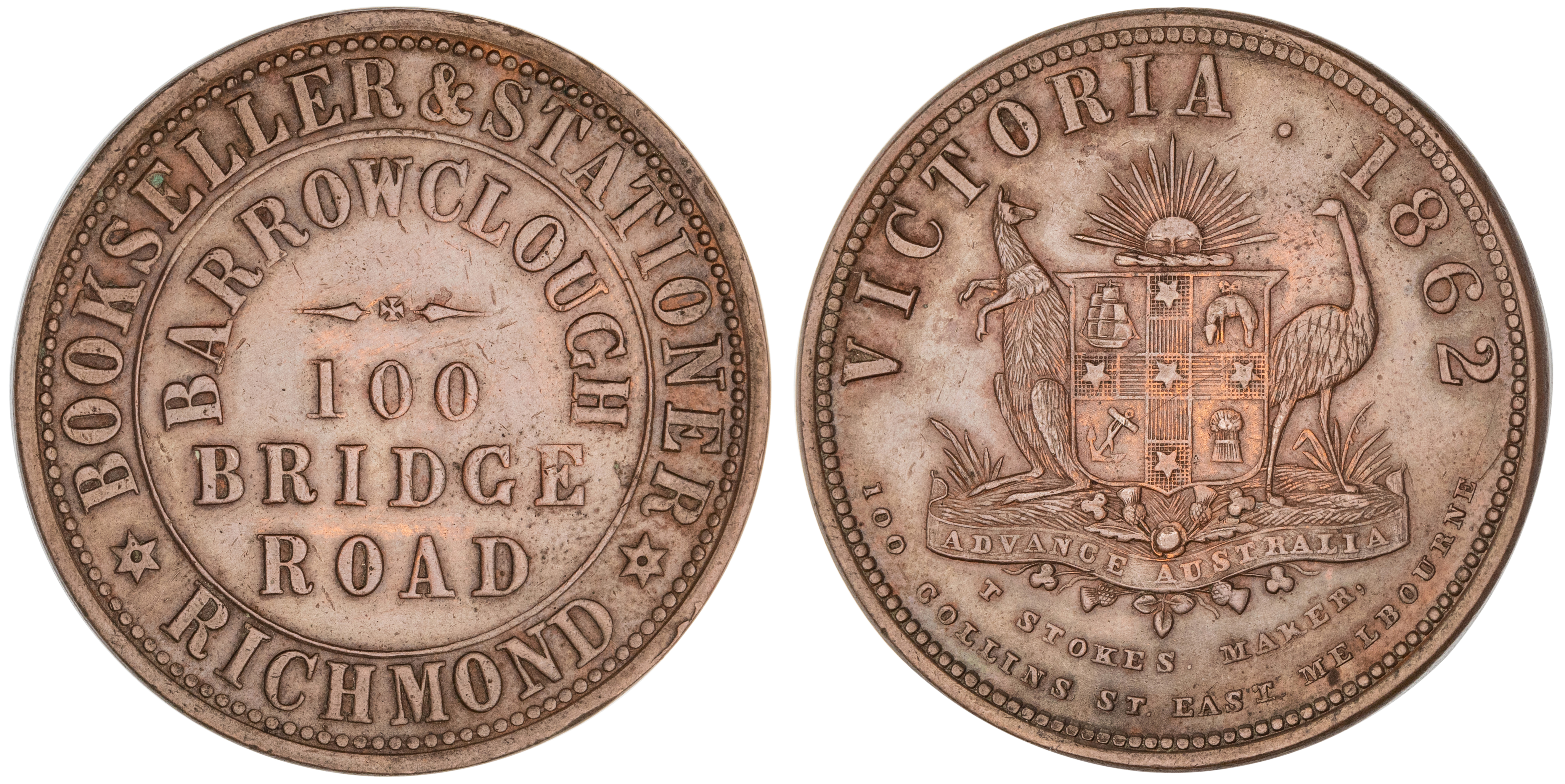Richmond, Victoria, Barrowclough, Penny, 1862, aUNC