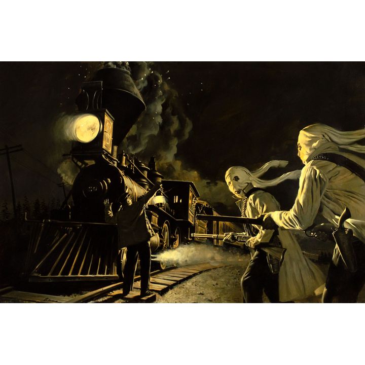James Bama (1926-2022), All Aboard