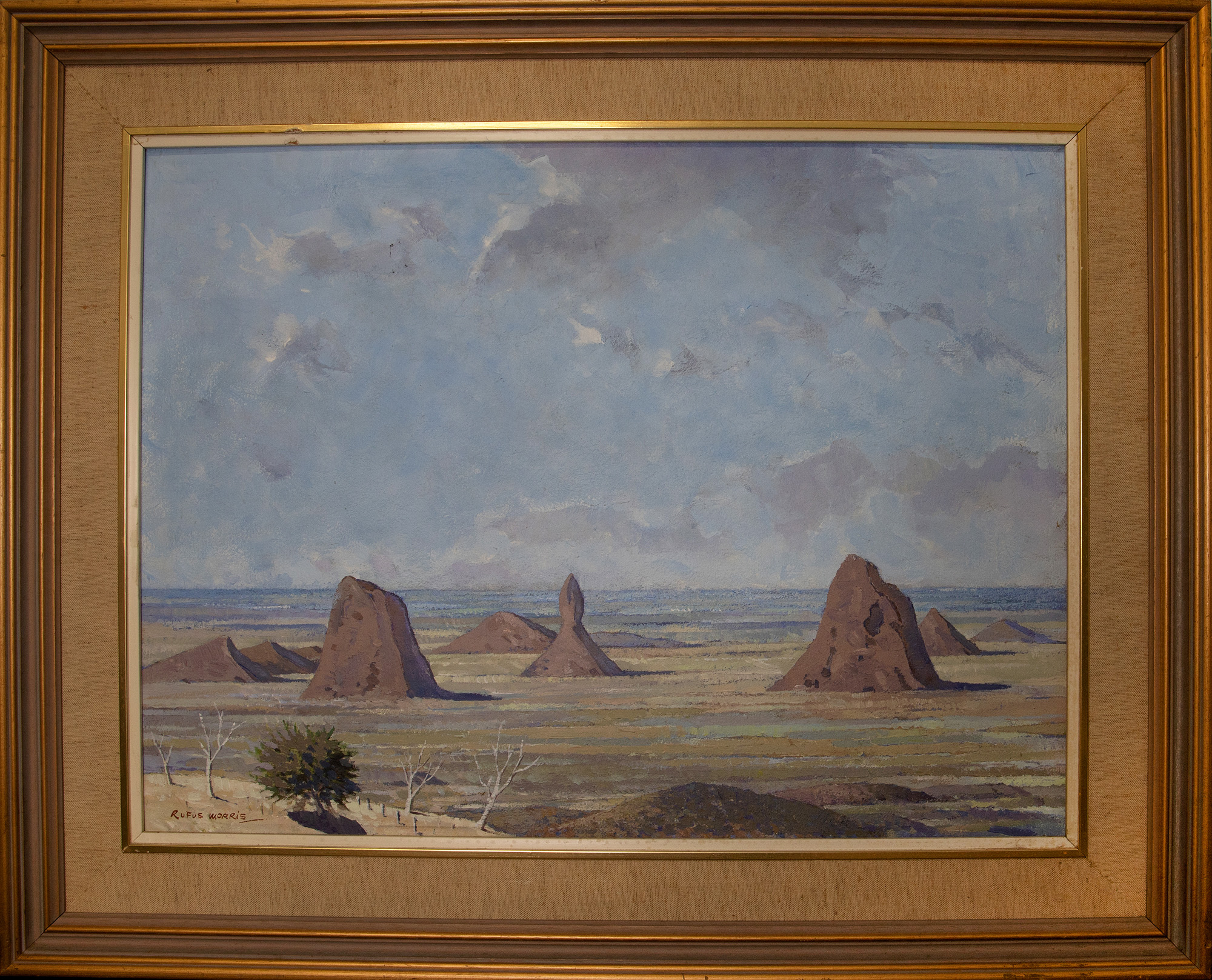 Rufus Morris (1907-1982), 'Glasshouse Mountains from Maleny Heights',