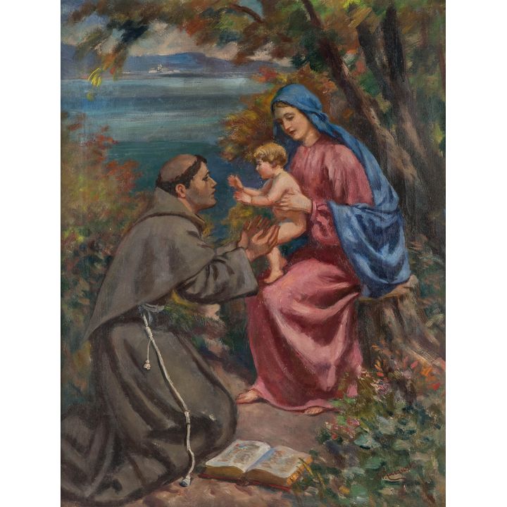 Stanisław Żurawski | Św. Antoni z Madonną