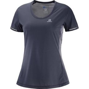 SALOMON WOMEN'S AGILE SHORT SLEEVED TEE W SPORT T-SHIRT M - 52055/31016
