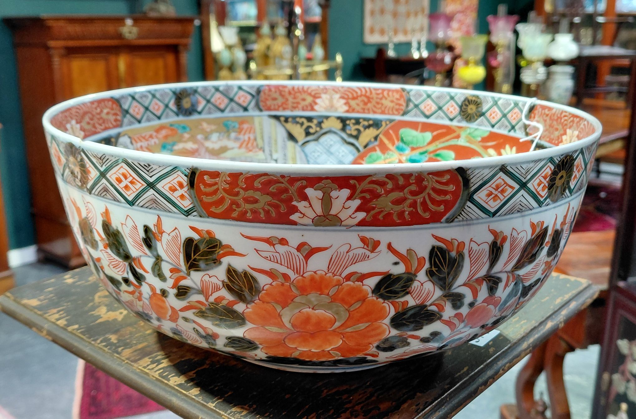 Antique Japanese Ceramic Bowl