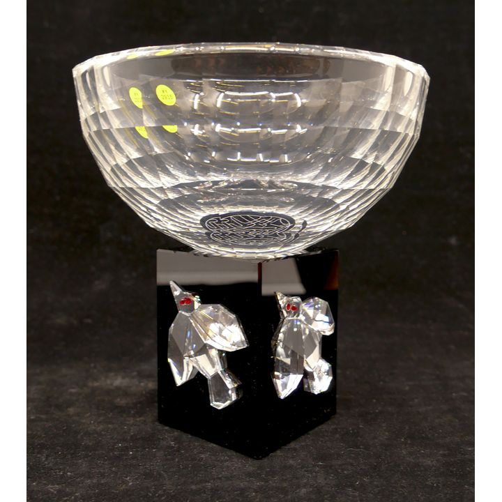 Swarovski Selection Wa Crystal Bowl with Box- 5''