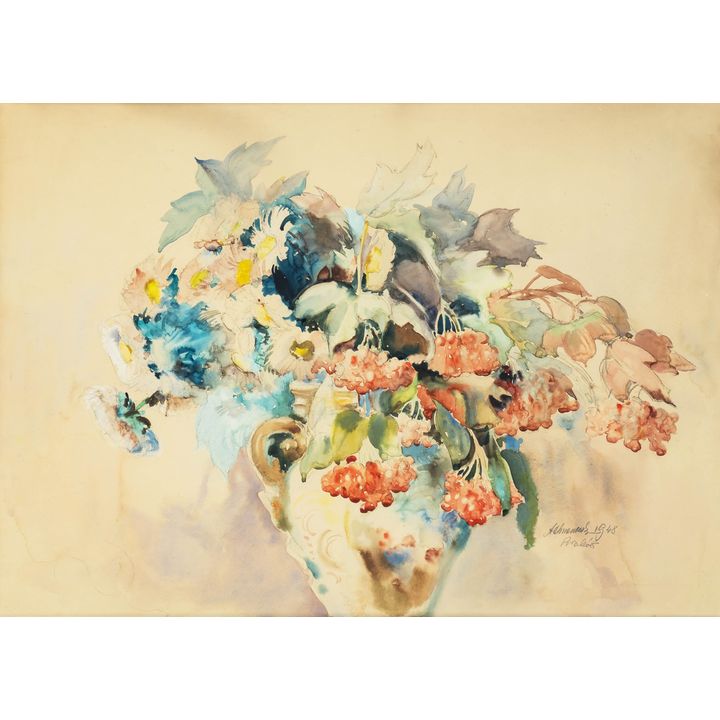 Antoni Chrzanowski | Kwiaty jesienne, 1944 r.