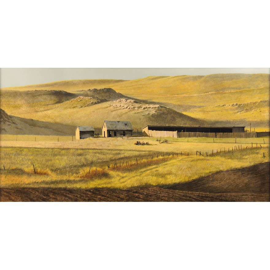 Robert Charles Clark (1920-1999), Nebraska Land, 1968