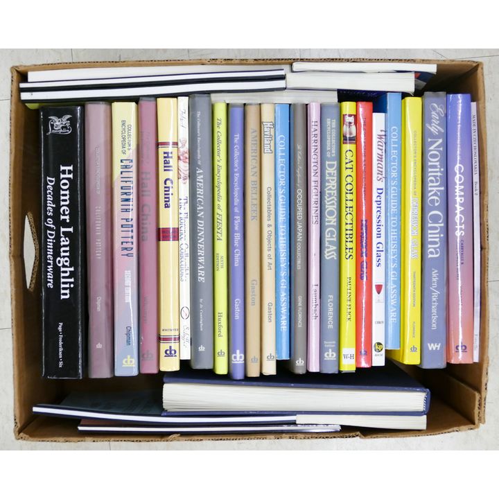 Box Vintage China & Porcelain Books etc.