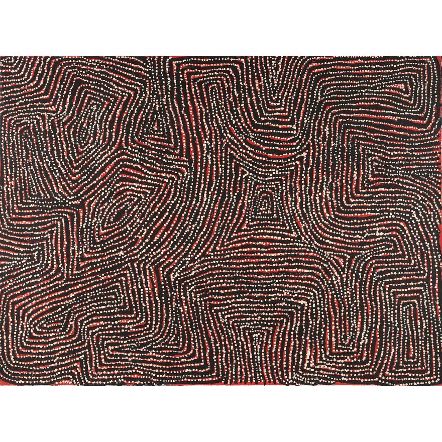 George Ward Tjungurrayi (Papunya Tula Artists Pty Ltd.) 'Tingari'