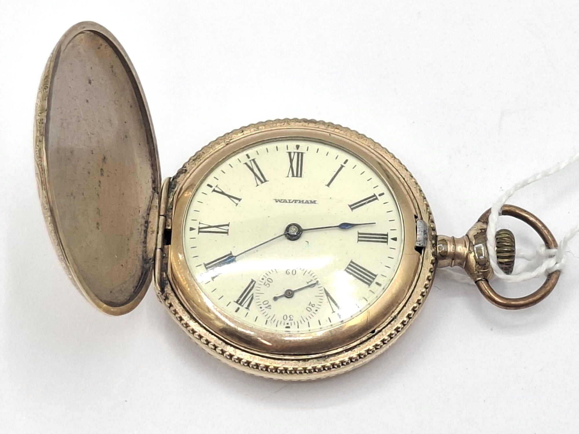 Waltham Gold Plated Pocket Watch