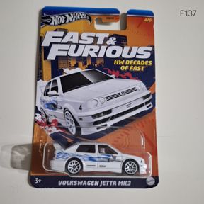 HOT WHEELS FAST AND FURIOUS VW JETTA MK3 - 51833/3672