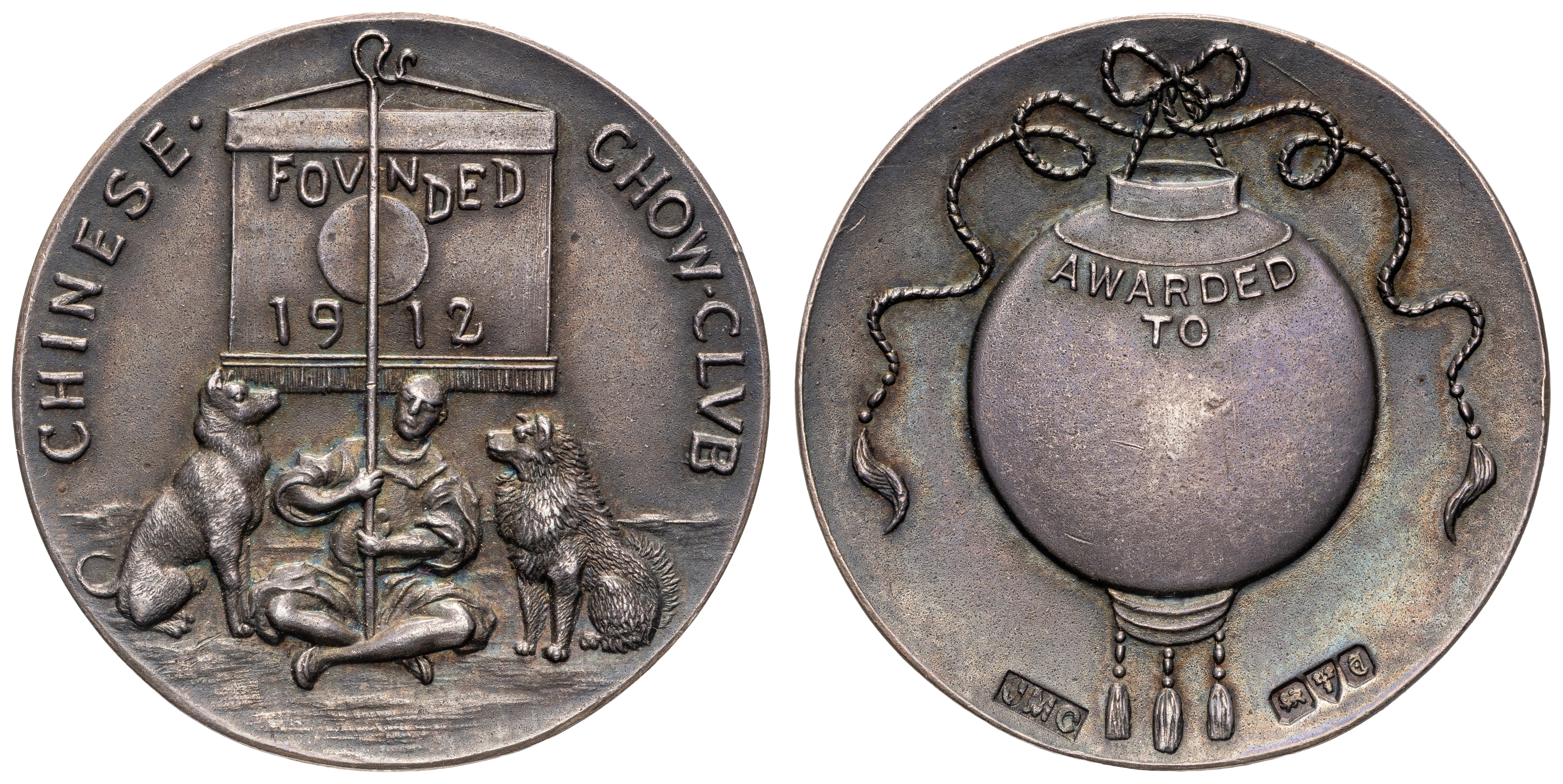 157 · Great Britain, Chinese Chow Club, Established 1912, 1926,  aUNC