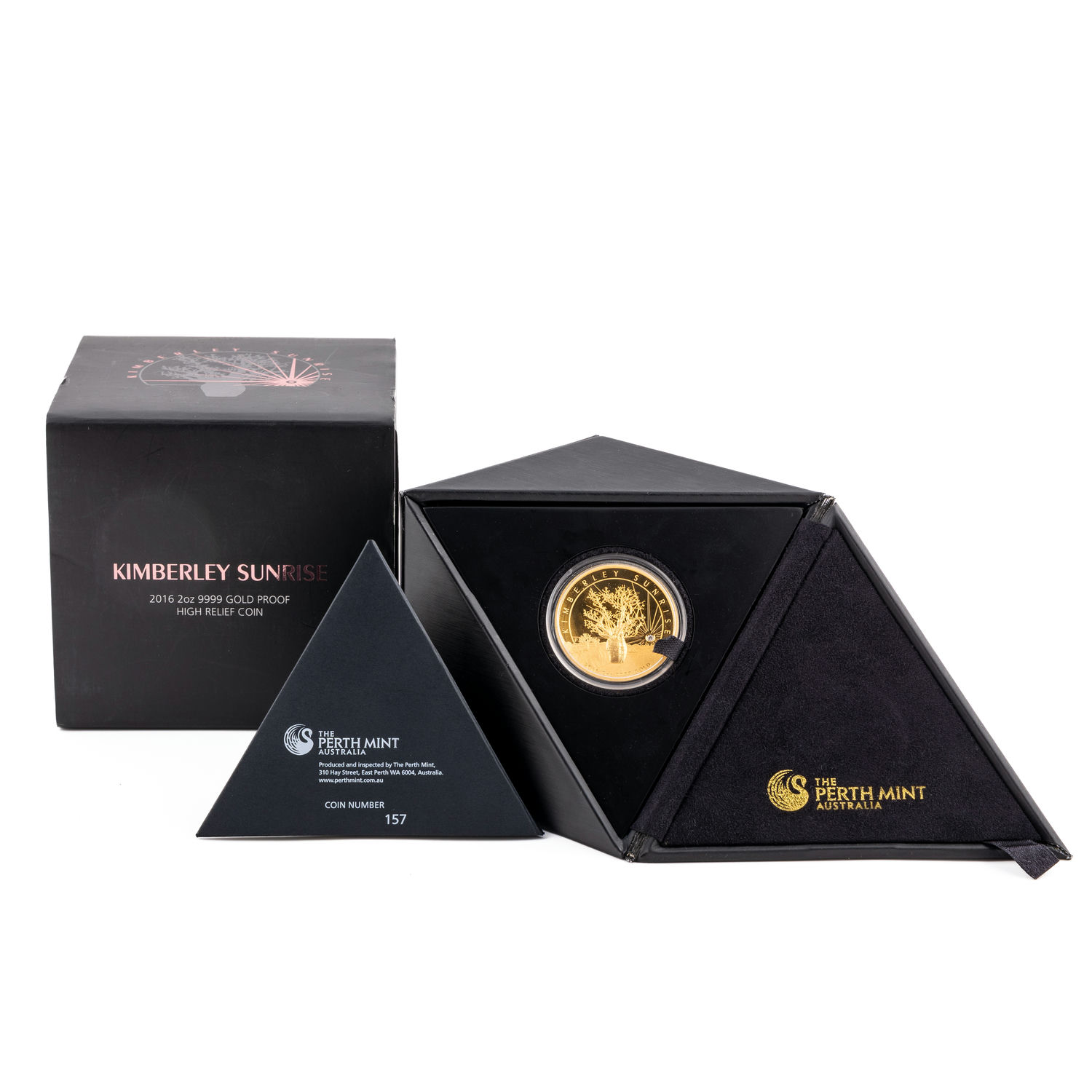 Elizabeth II, Perth Mint - Kimberley Sunrise, Five Hundred Dollars, 2016-P, FDC