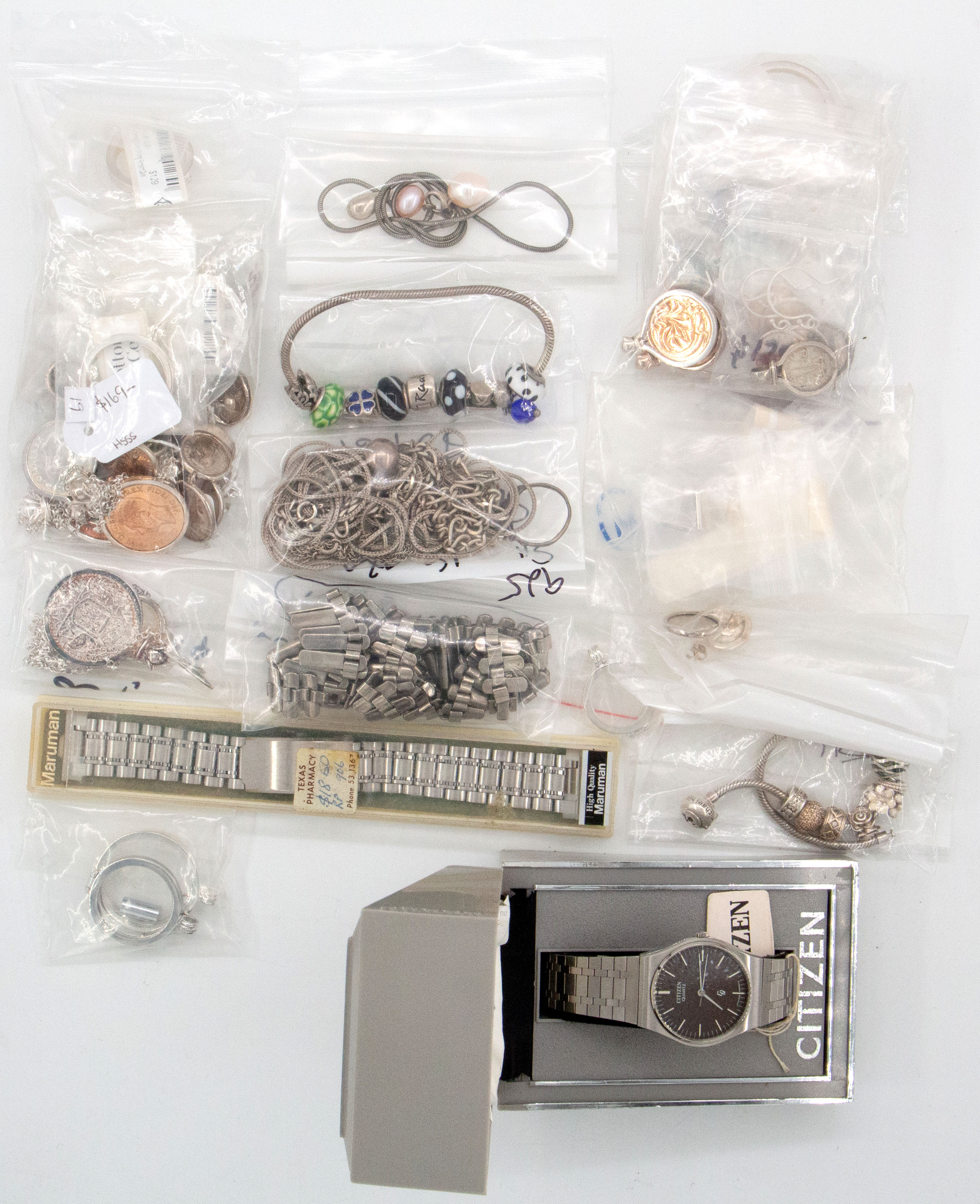 133 · Silver Jewellery, VGC