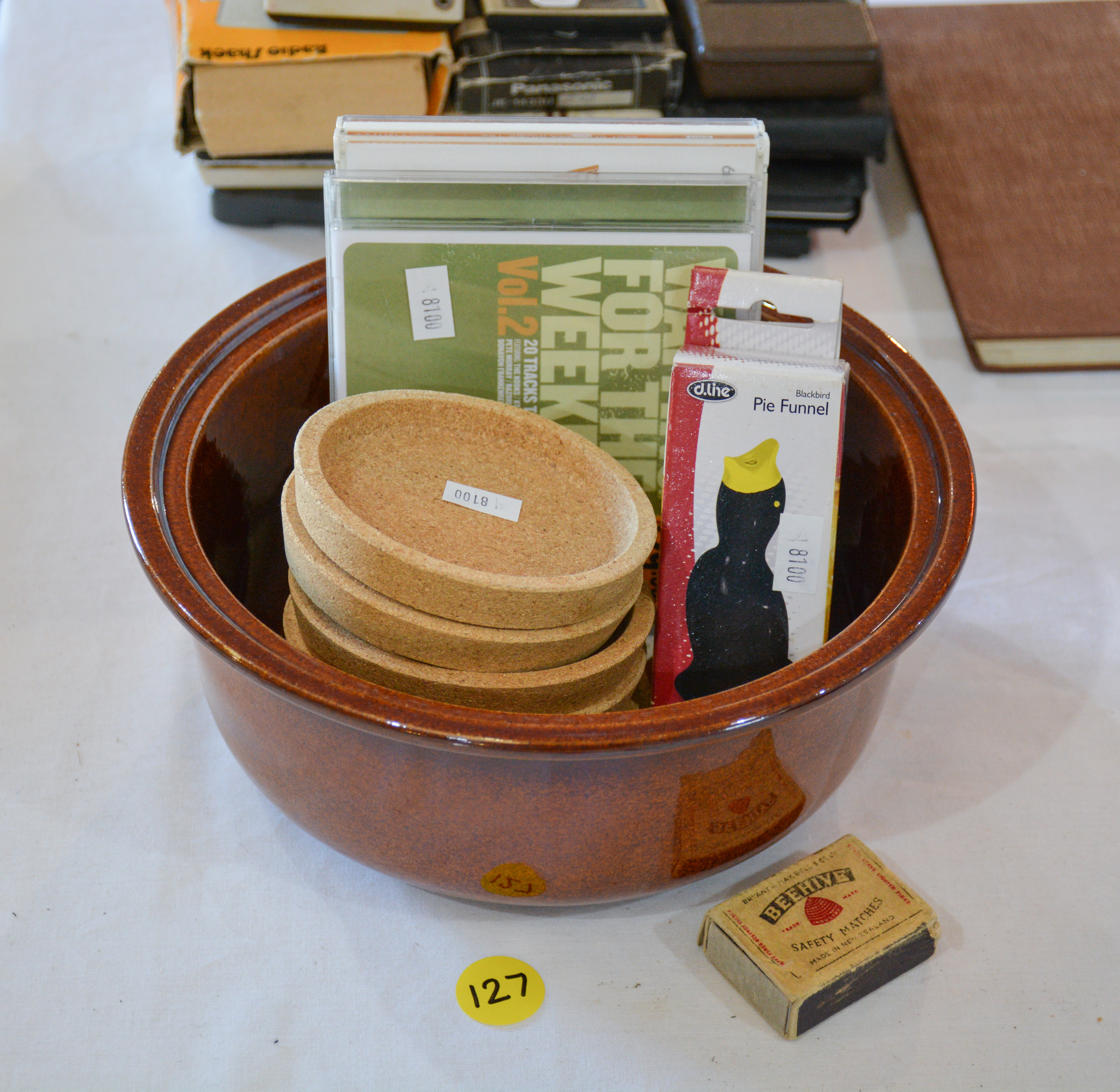 Pottery Bowl and Contents — NZ auction result
