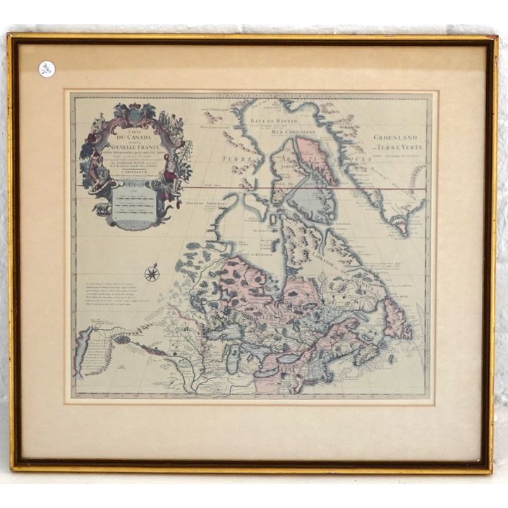 FRAMED MAP