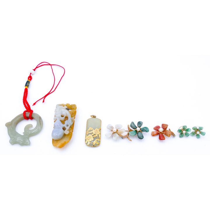 Box Chinese Jade Jewelry & Pendants