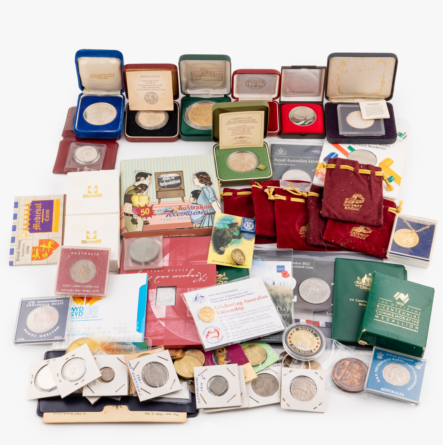 Elizabeth II, Miscellaneous, Accumulation, 1970 -2008, UNC - FDC
