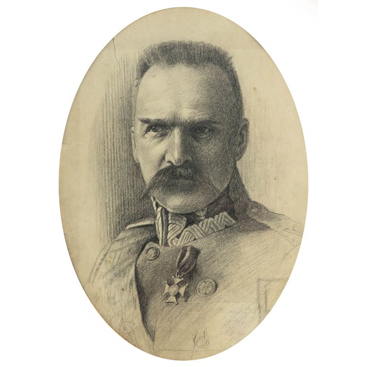 MN | Portret marszałka Józefa Piłsudskiego