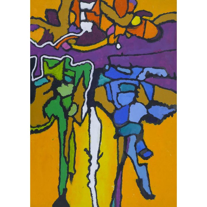 Harold Balazs ''Looking for Work'' 2014 Oil