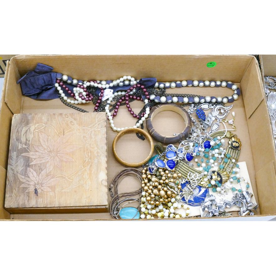 Box Misc. Costume Jewelry etc.