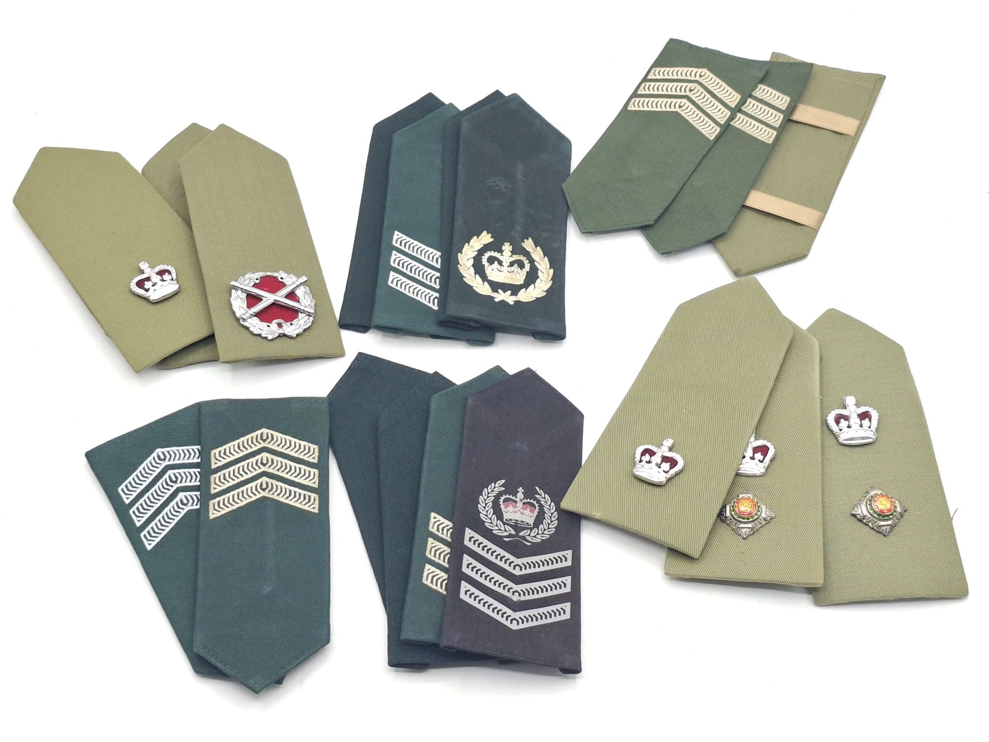 POLICE AND ARMY CLOTH EPAULETTES