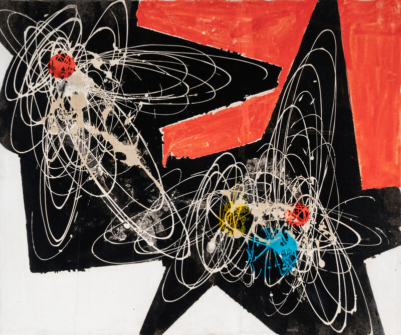 Roberto Crippa
(Italian, 1921–1972)
Untitled (Spirals), 1952