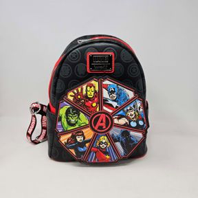 Loungefly Avengers 60th Anniversary Glow in the Dark Mini-Backpack Amazon Exclusive NWT